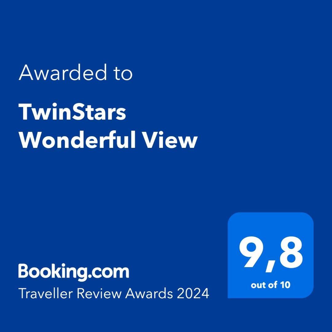 Twinstars Wonderful View Apartman Kalyves Polygyrou Kültér fotó